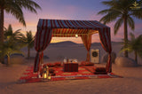 Arabic Tent Majlis Seating Setup – 3m x 3m
