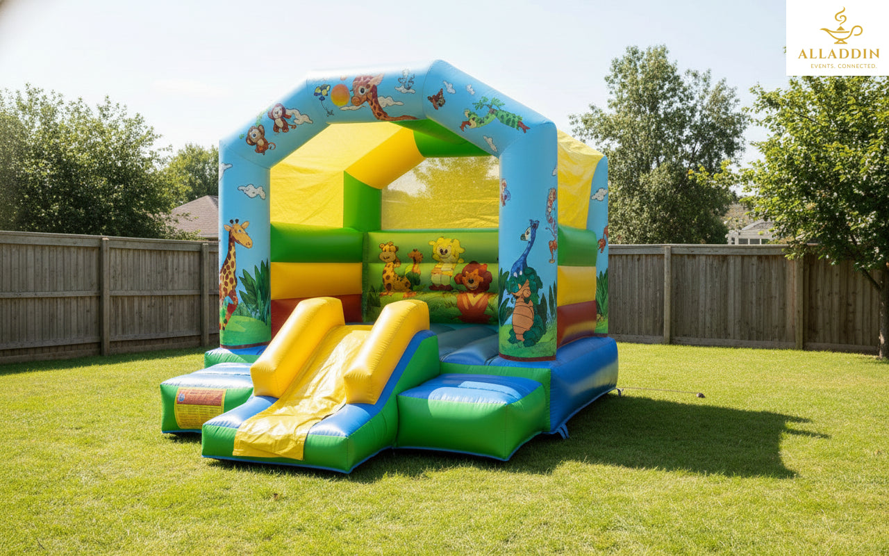Animals Jungle Party–Themed Bouncy