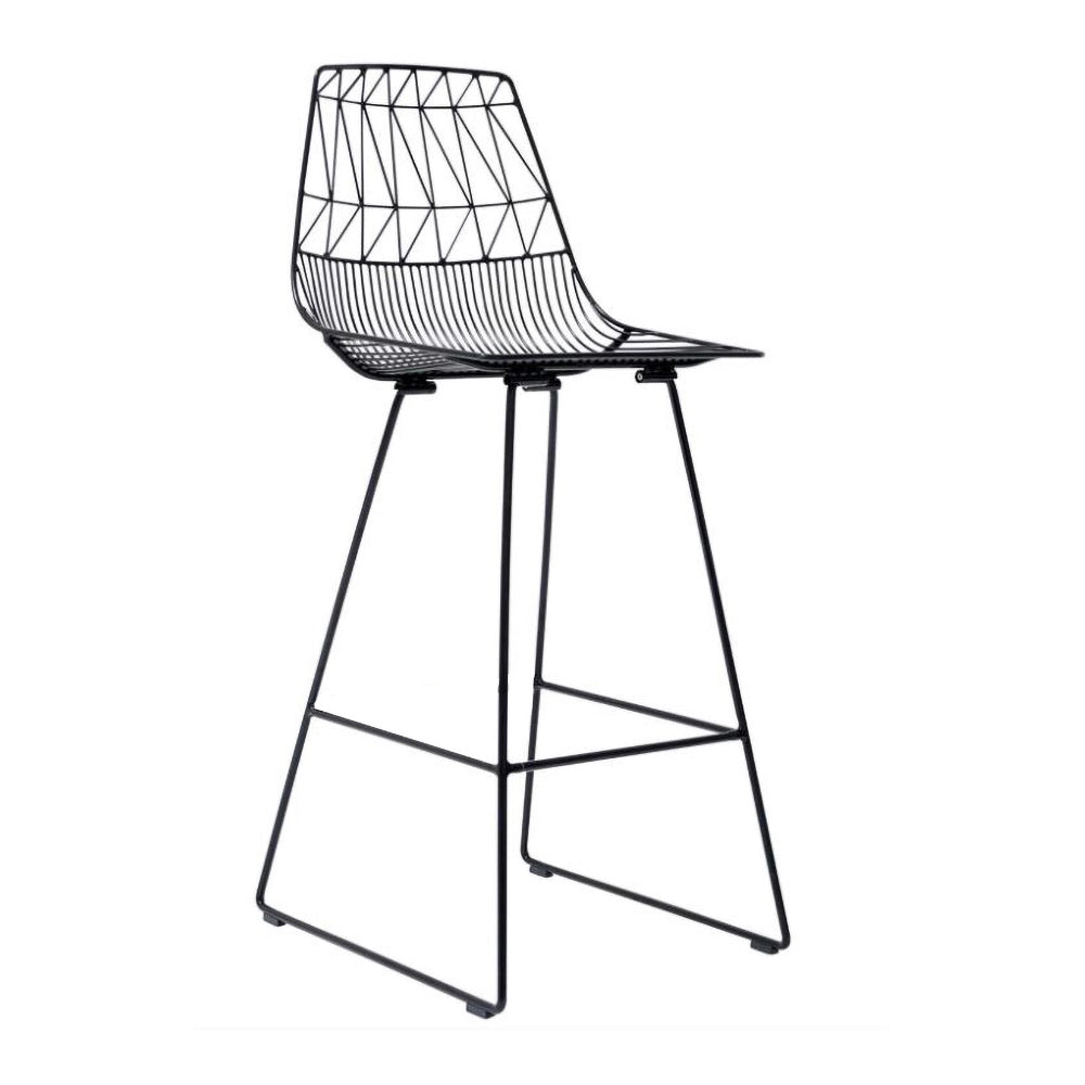 Noir Wire Barchair - Black