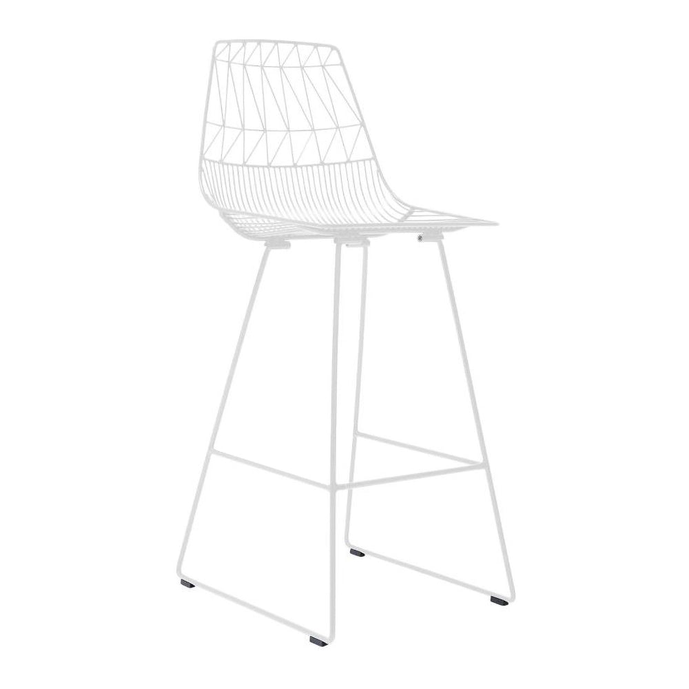 Noir Wire Barchair - White