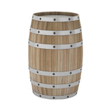 Rustic Barrel Cocktail Table