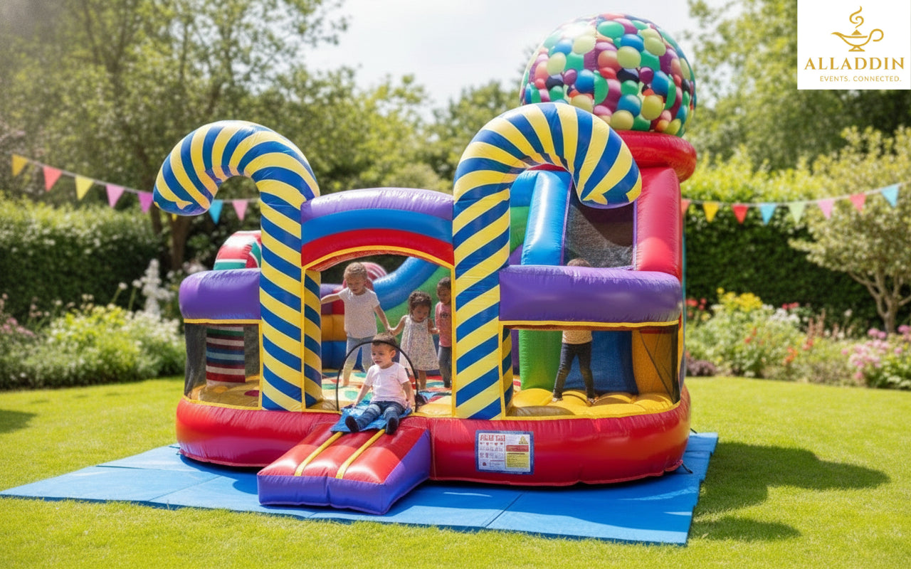 Candy Home–Themed Bouncy
