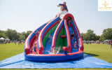 Double Slide Water Bouncy Castle