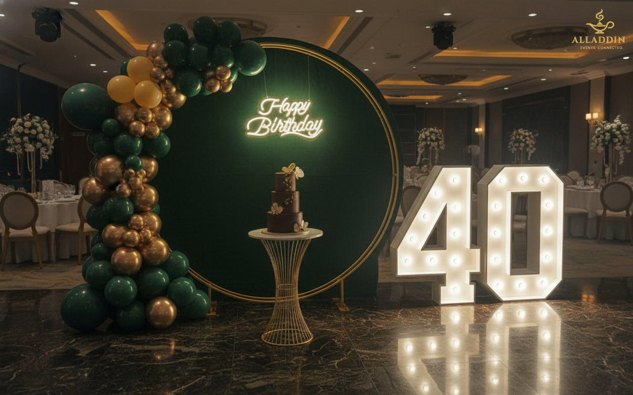 Birthday Decor for Grown Ups