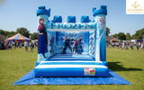 Frozen Open Castle Bouncy