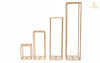 Gold Metal Display Stand