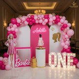 Pink & White Barbie Gold Glam Party