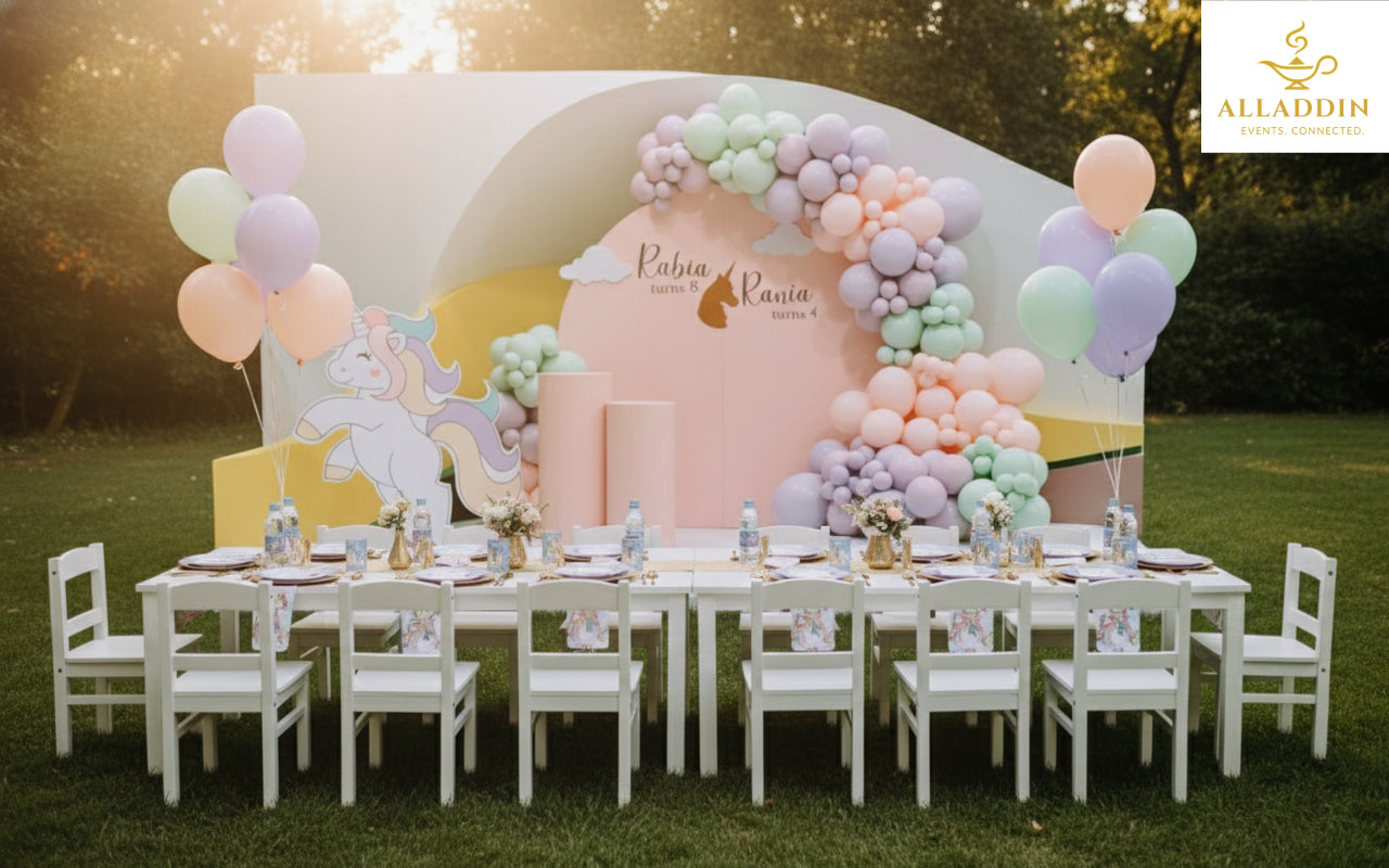 Golden Unicorn Dream Party