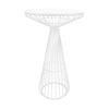 Noir Wireline Cocktail Table - White