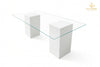 Le Minou Regal Glass Dining Table