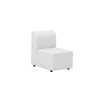 Luna One Seater Sofa - White