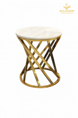 Round Marble Top Coffee Table