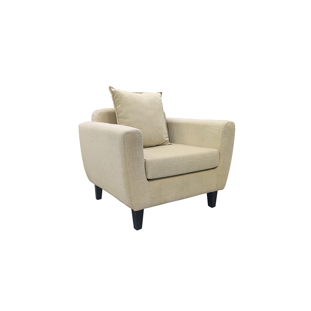 Comfy One Seater Sofa - Beige