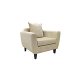 Comfy One Seater Sofa - Beige