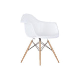 Tulip Arm Chair - White