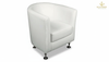 White Bucket Chair