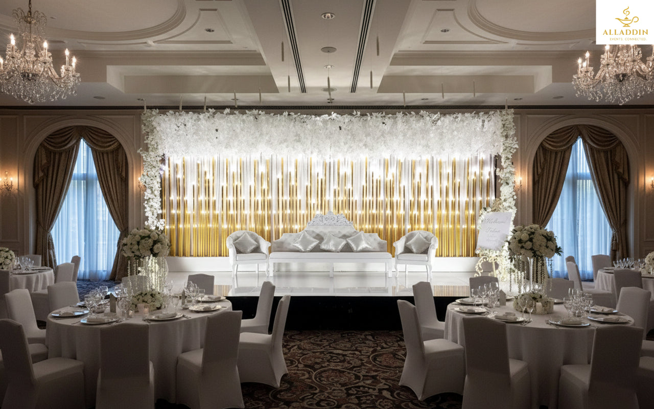 Winter White Wedding Decor Package – 7m