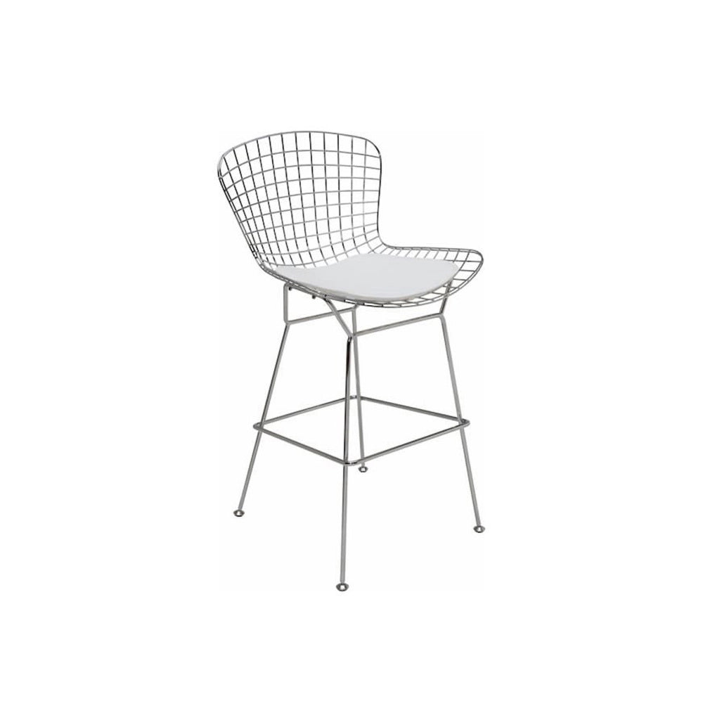 Vienna Wide Barchair - White