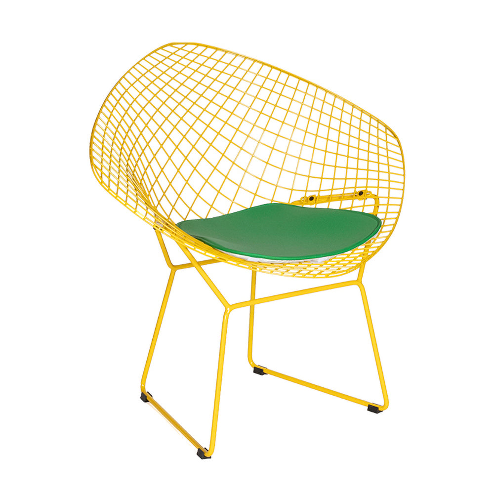 Vienna Wide Chair - Yellow