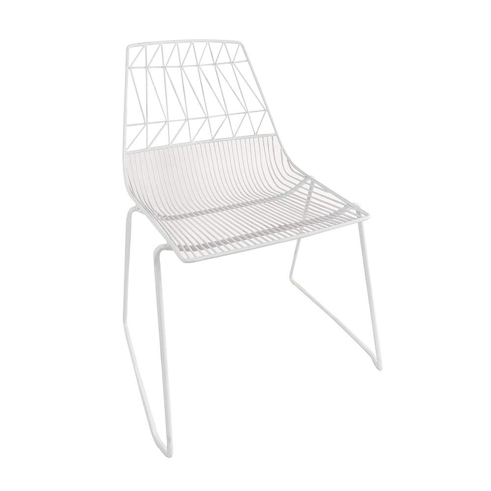 Noir Wire Chair - White