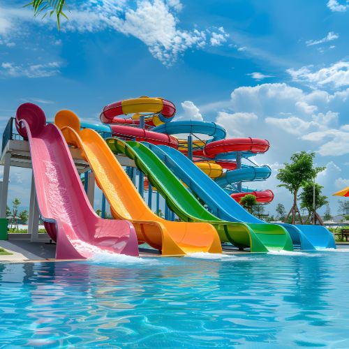 Water Slides & Pools