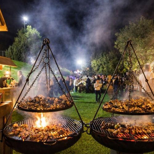 Live Culinary Stations & Interactive Food Kiosks