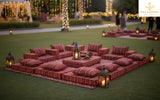 9-Person Low Arabic Majlis Setup