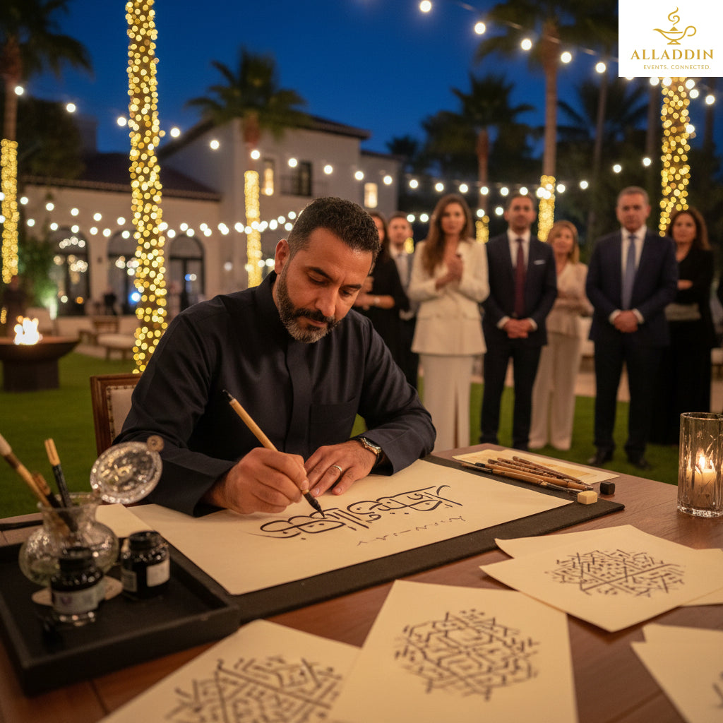 Arabic Calligraphy Artist