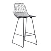 Noir Wire Barchair - Black