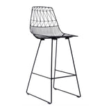 Noir Wire Barchair - Black