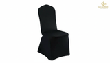 Banquet Chair with Black Stretch Cover