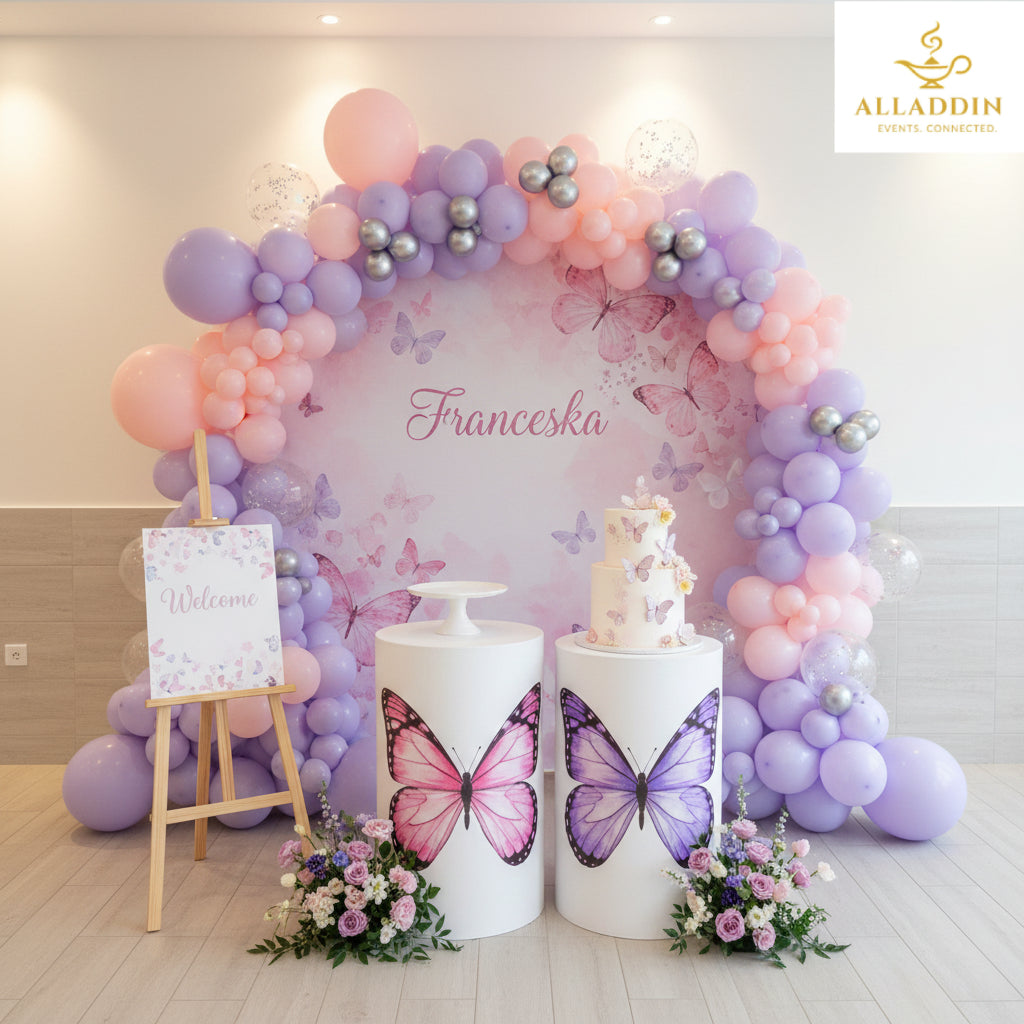 Beautiful Butterfly-Themed Decoration