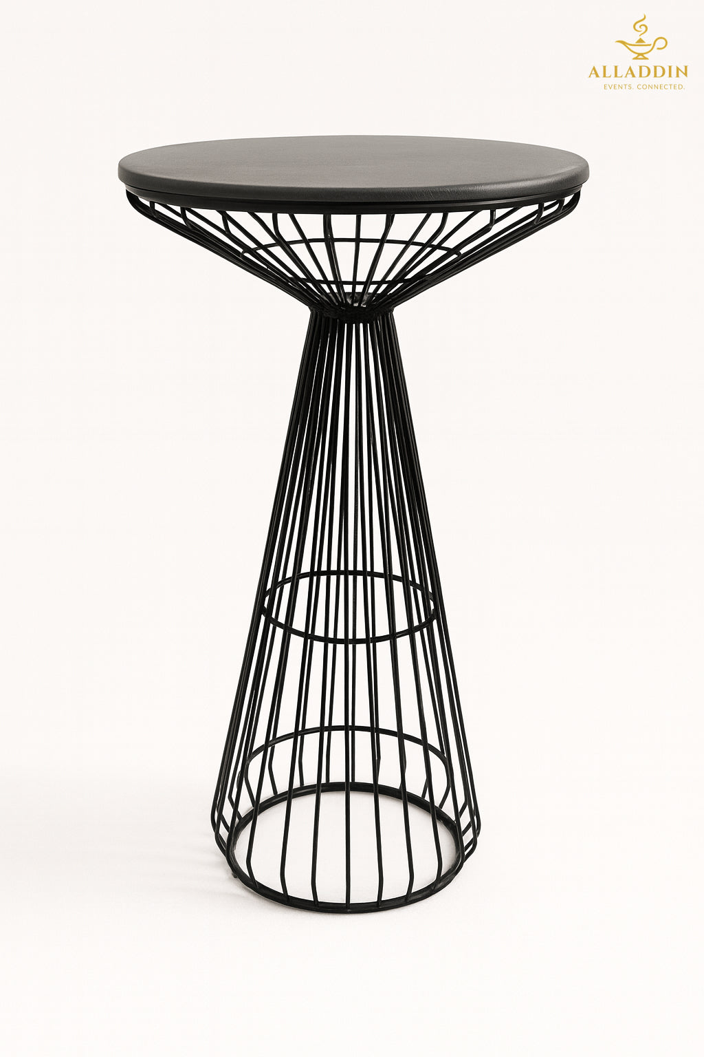 Black Wired Cocktail Table