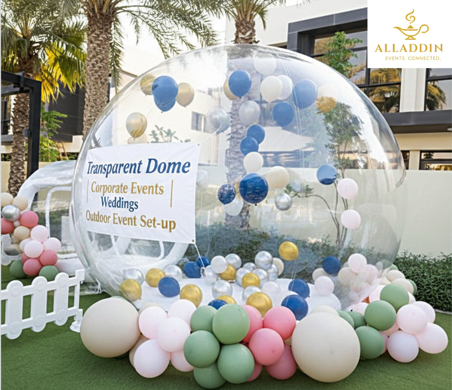 Bubble Tent with 50 Balloons