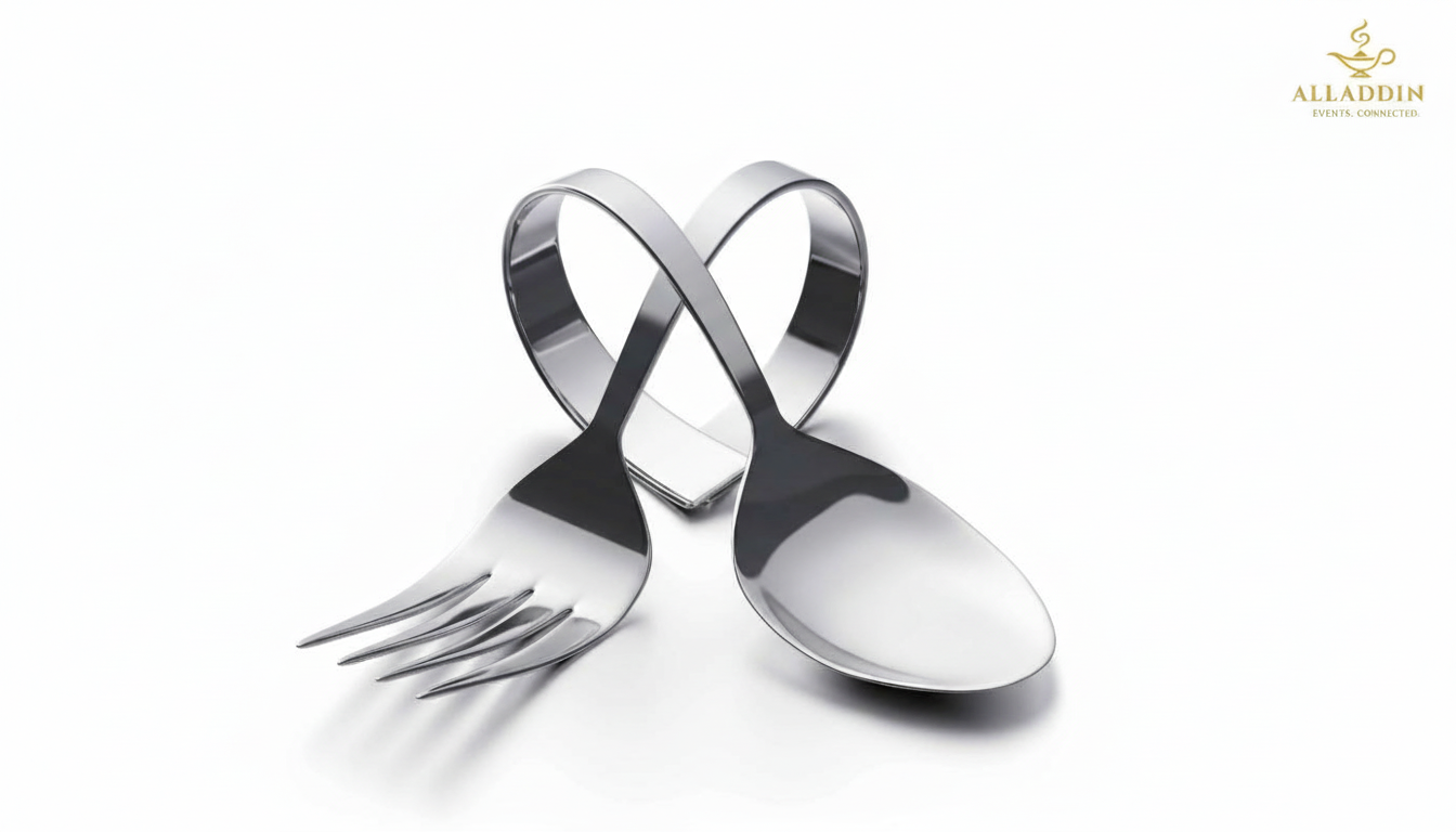 Canapé Spoon and Fork Set