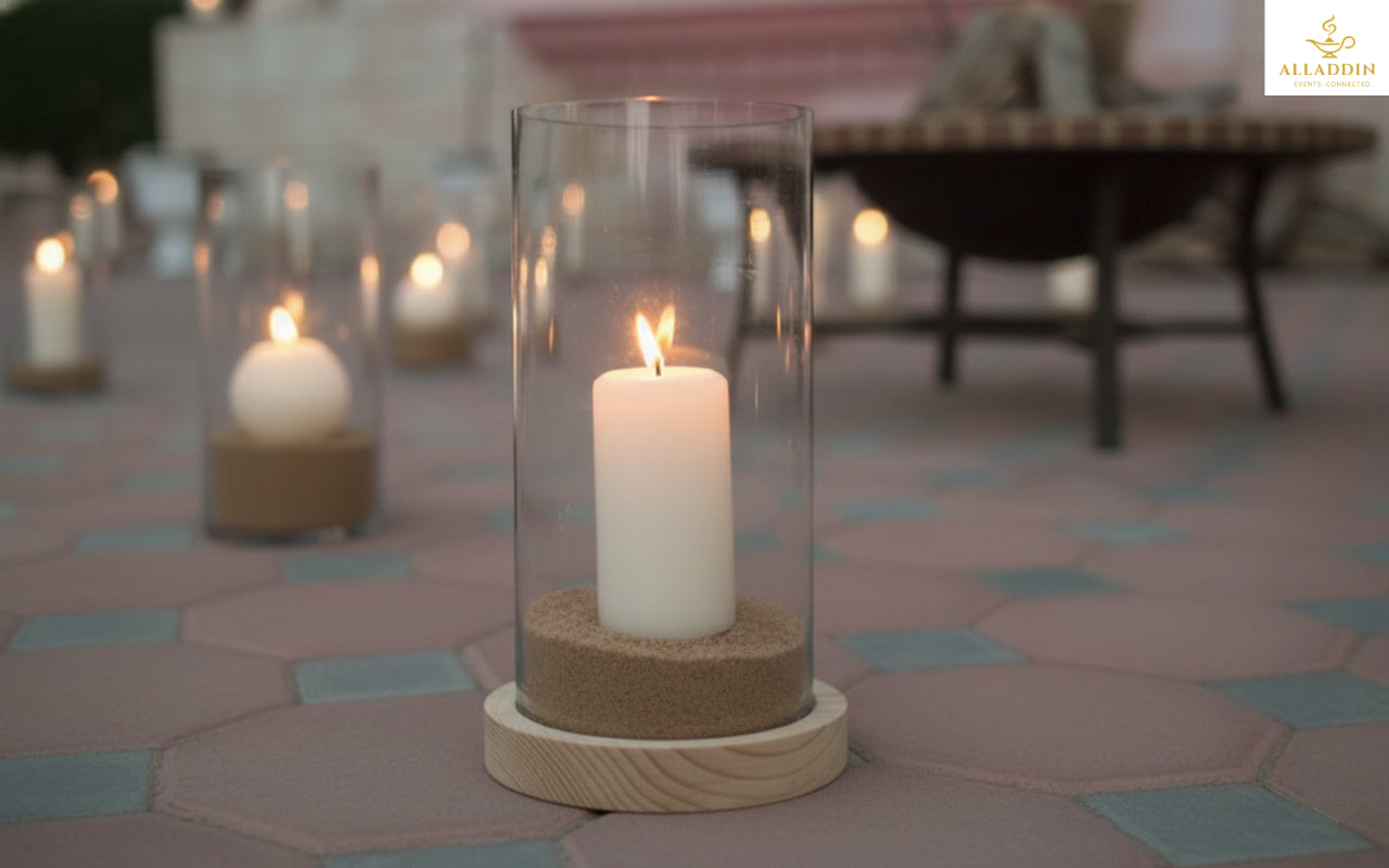 Large Decorative Candle Holder