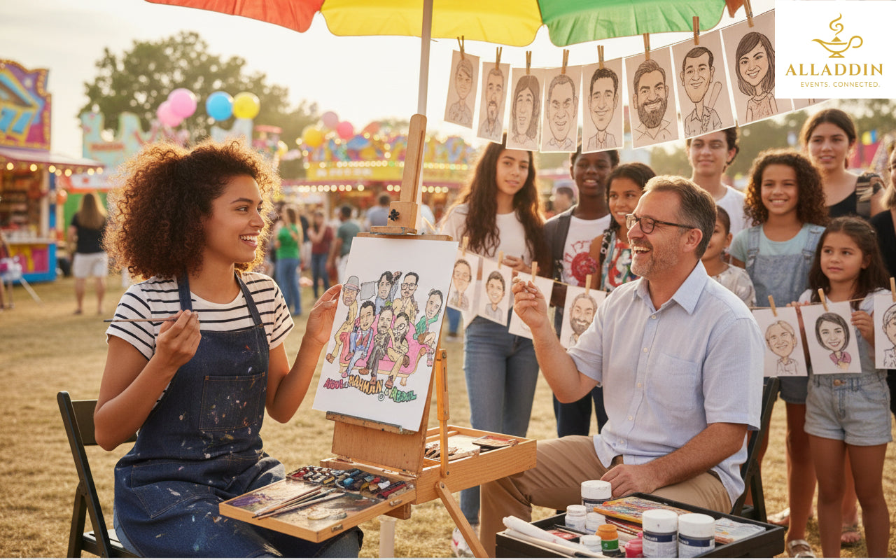 Live Caricature Artist