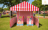 Carnival Tent with 2 Skill Games