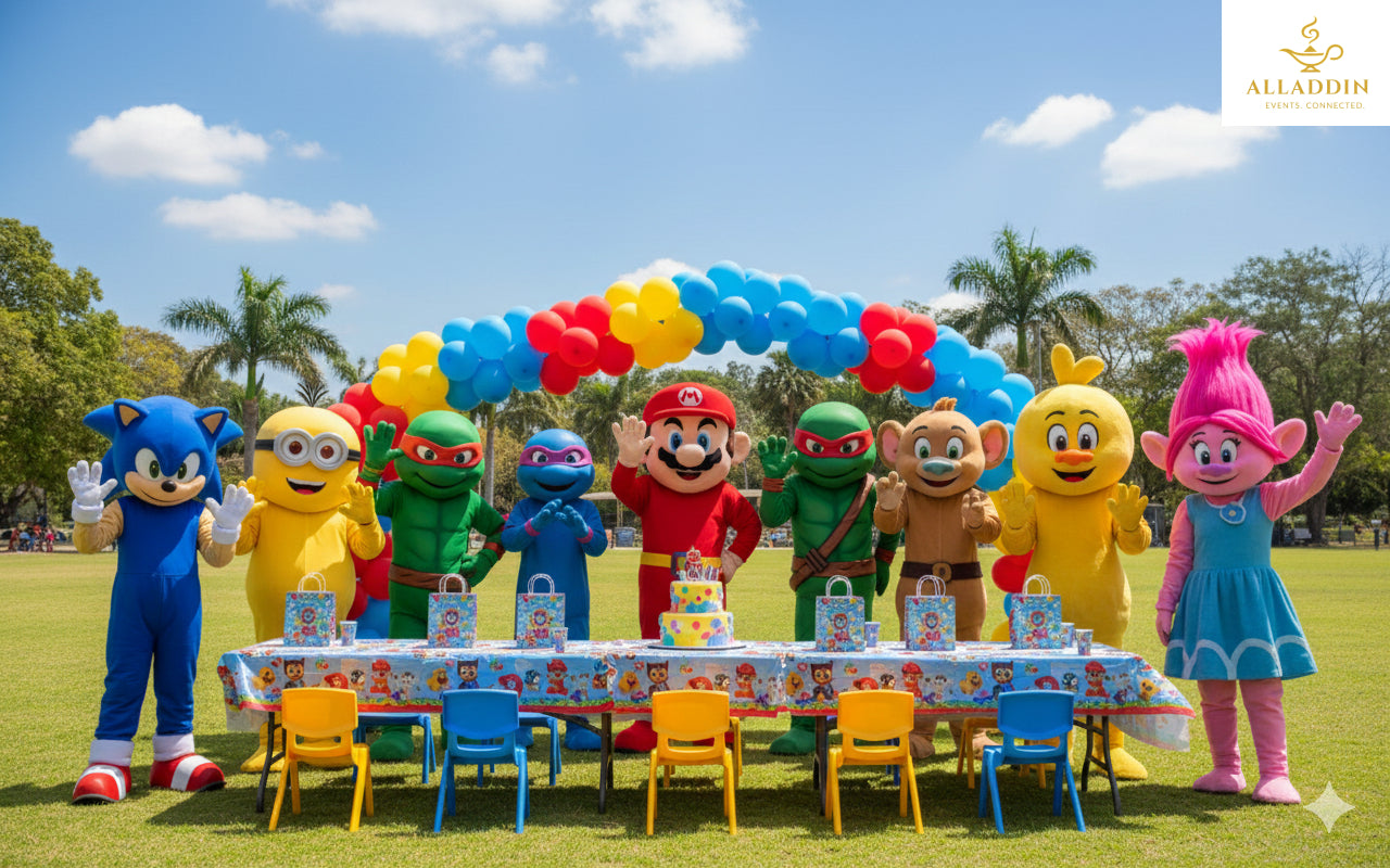 Cartoon Character Mascot Appearance