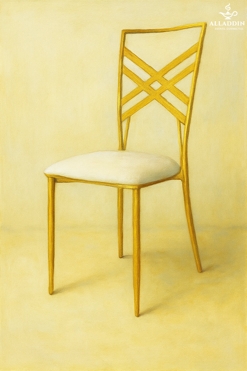 Chameleon Chair Gold