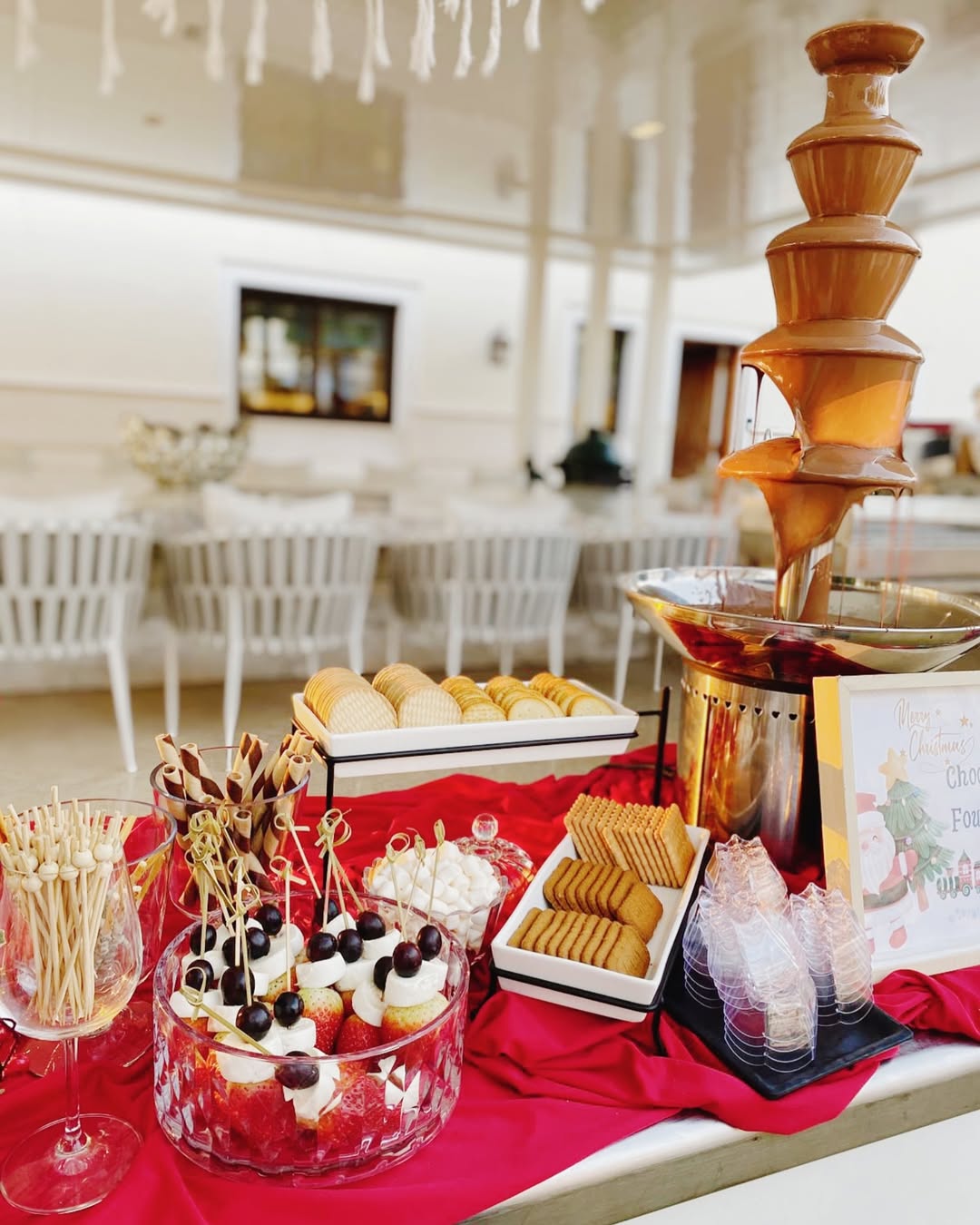 Chocolate Fountain Display
