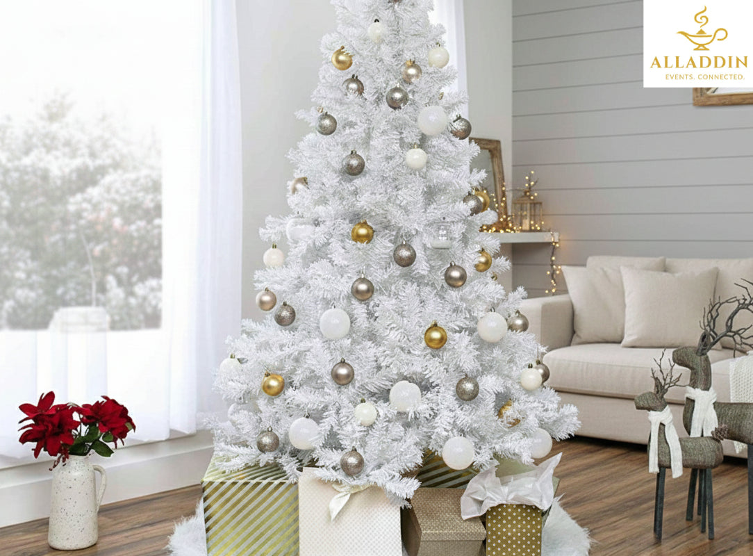 Christmas Tree Decoration Setup