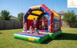 Circus-Themed Bouncy Castle