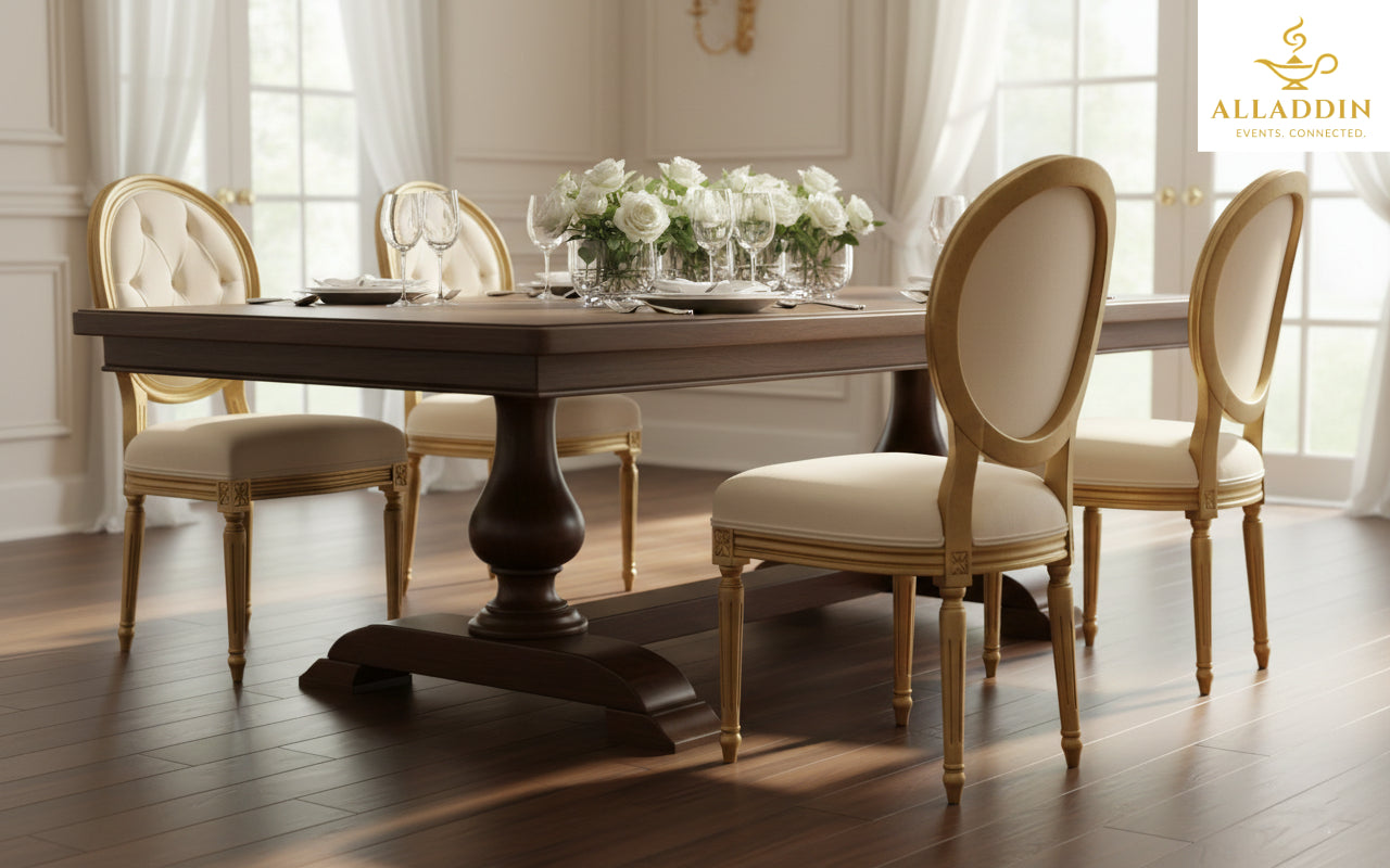 Classic Gold Dining Chair