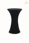 Cocktail Table with Black Stretch Cover