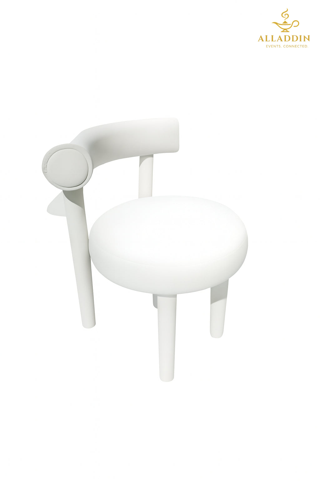 Curved Back Dining Chair