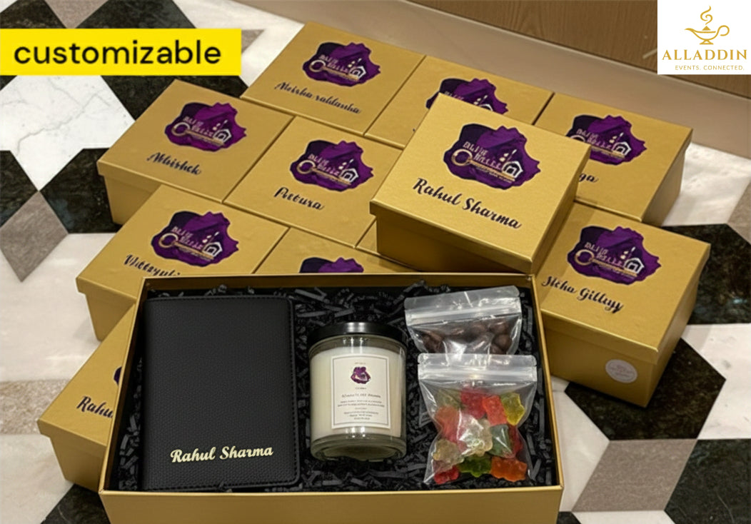 Customizable Corporate Square Gift Box