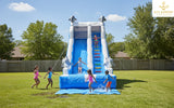 Dolphin-Themed Inflatable Slide