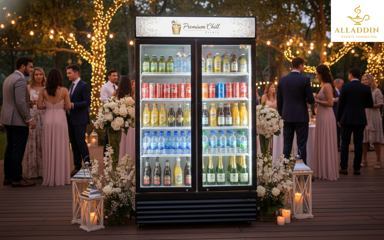 Double Door Glass Chiller