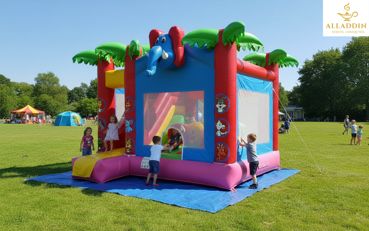 Elephant-Themed Combo Bouncy